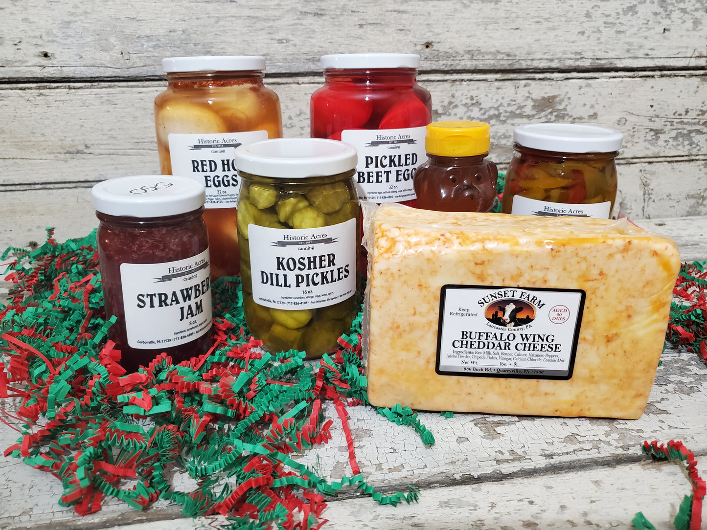 Sweet & Savory Farmstead Favorites Holiday Basket