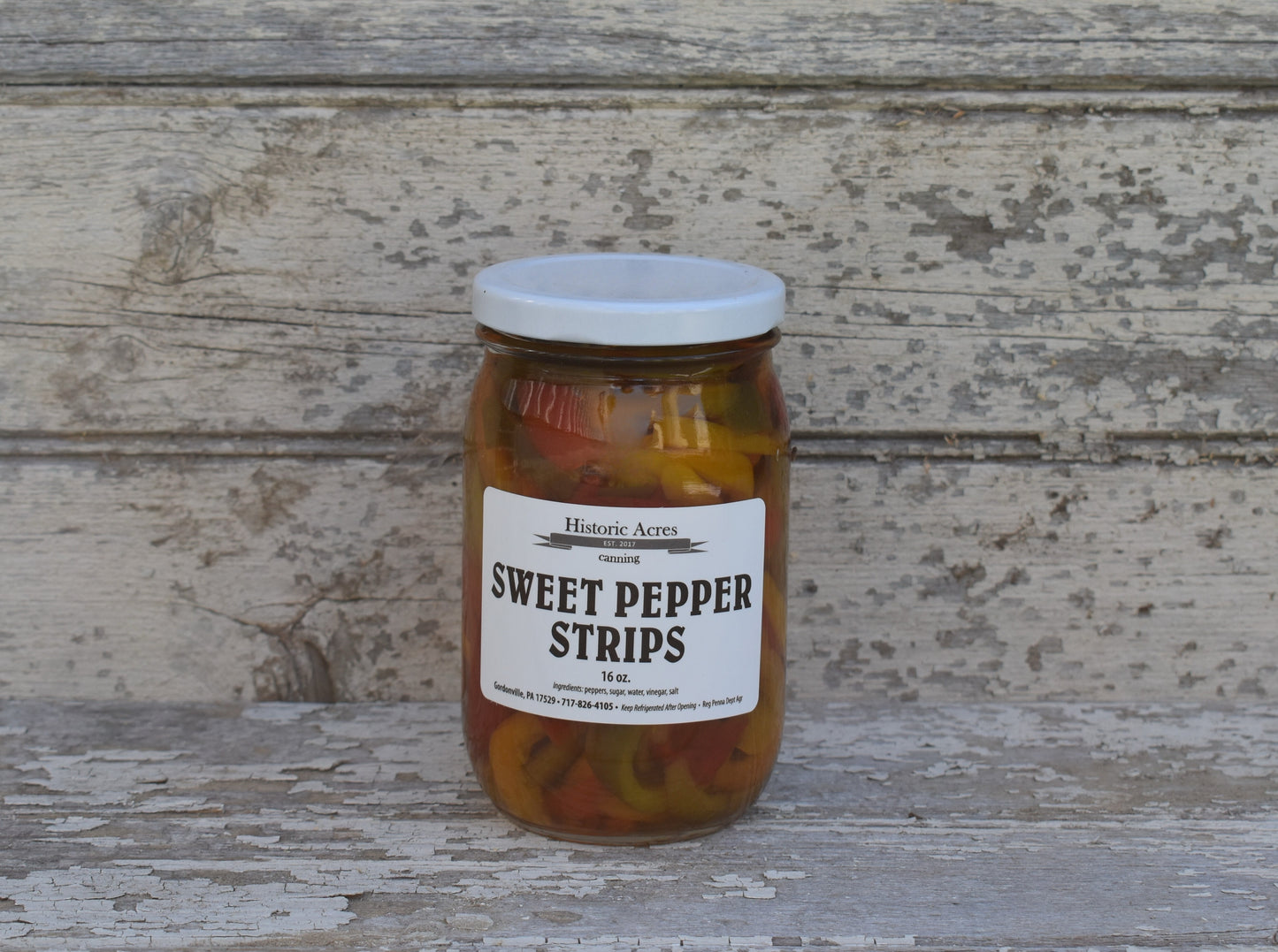 Sweet Pepper Strips, 16 oz