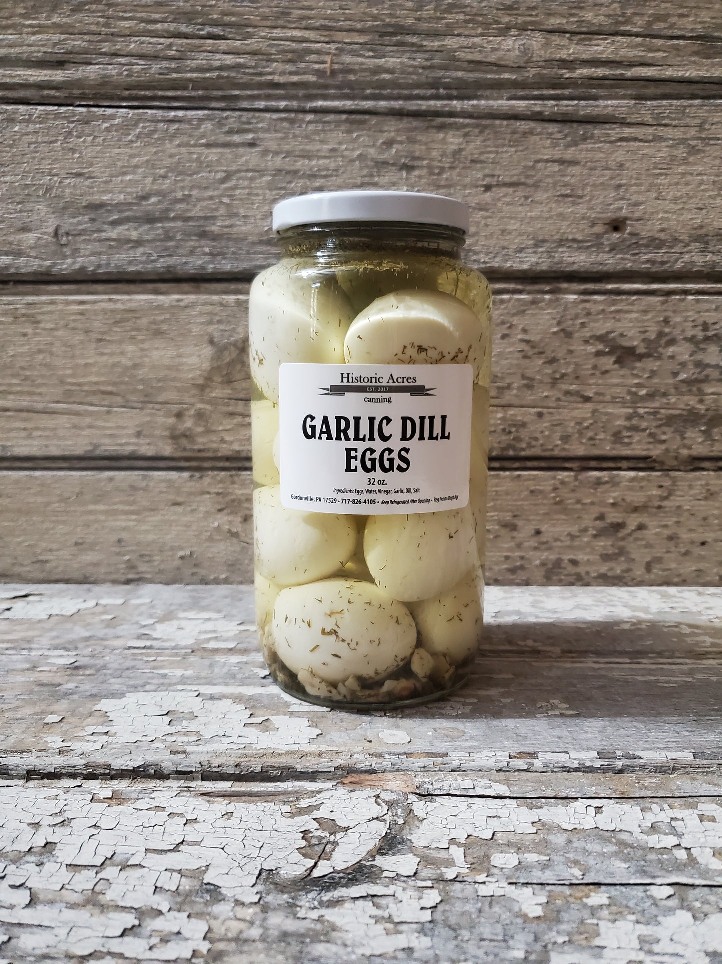 Garlic Dill Eggs
