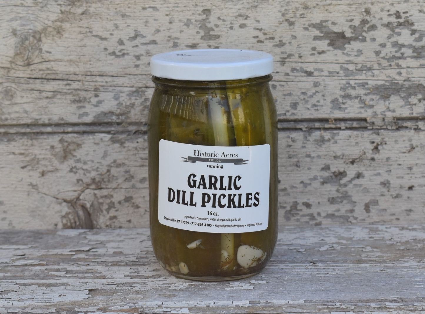 Garlic Dill Pickles, 16 oz