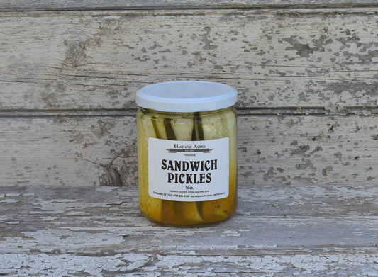 Sandwich Pickles, 16 oz
