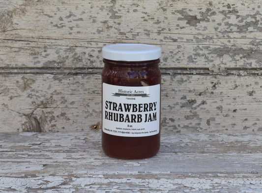 Strawberry Rhubarb Jam, 8 oz