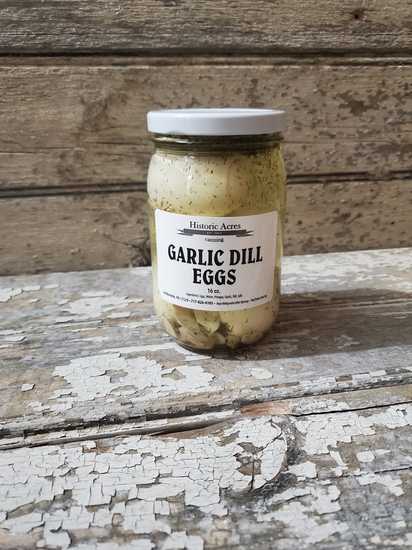 Garlic Dill Eggs