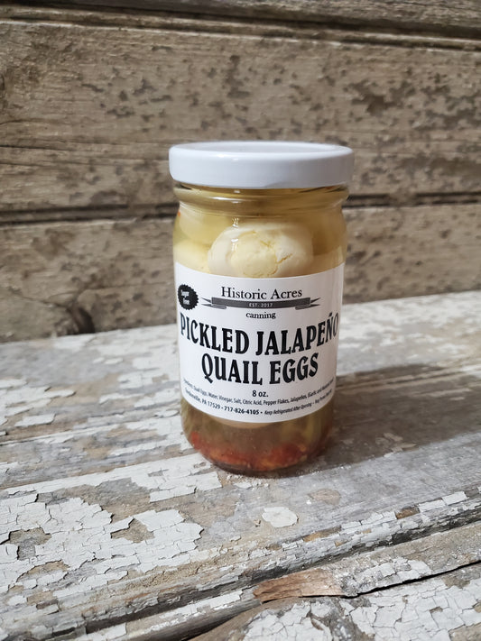 Jalapeño Quail Eggs